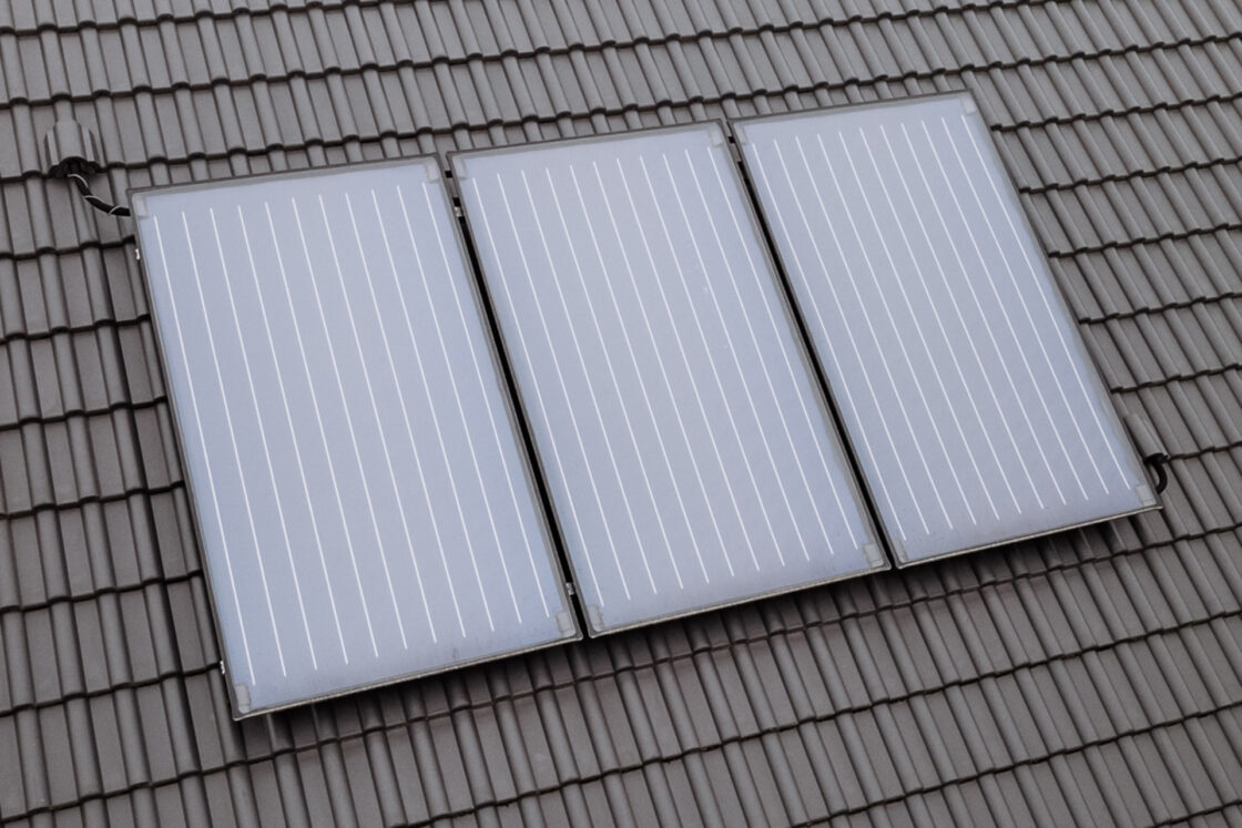 Hohe Energieeffizienz! Neubau-Einfamilienhaus mit Kamin, Solar, modernen Bädern u.v.m. in Wriezen - Solaranlage