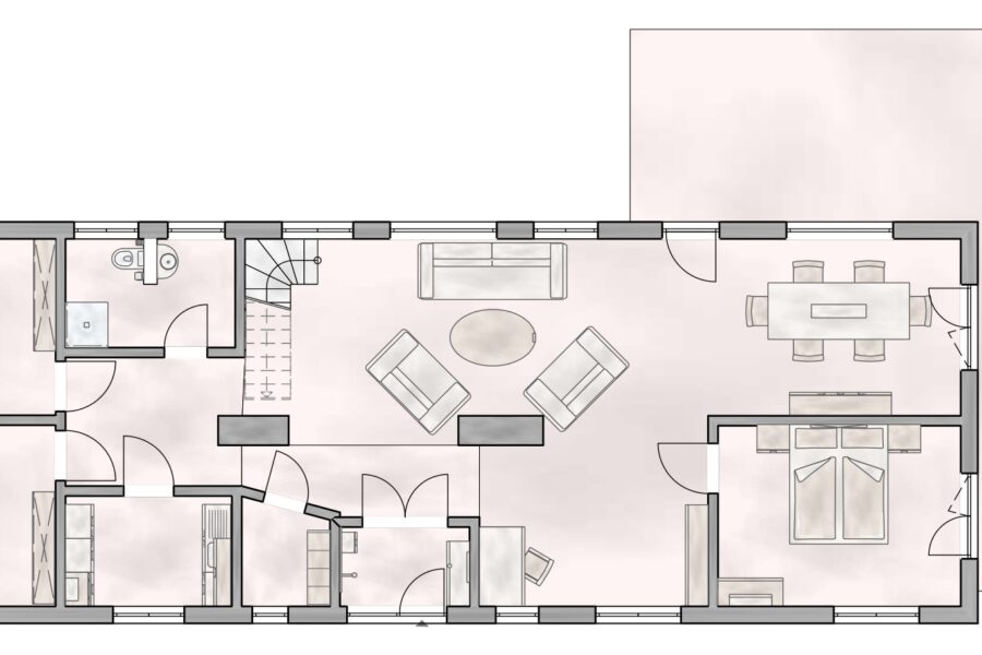 Grundriss Erdgeschoss