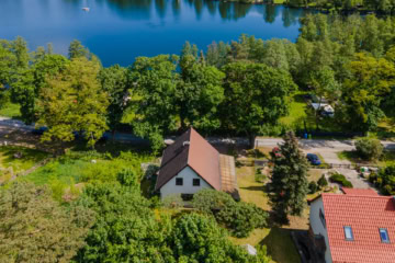 Mit Wassergrundstück! Einbauküche, Terrasse, Ferienbungalow, Garage: Einfamilienhaus Hennickendorf, 15378 Rüdersdorf, Einfamilienhaus