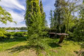 Natur vor der Haustür - Mit Wassergrundstück! Einbauküche, Terrasse, Ferienbungalow, Garage: Einfamilienhaus Hennickendorf