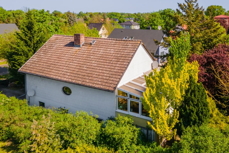 Wintergarten, Einbauküche, Pool, großer Garten, opt. Einliegerwohnung: Einfamilienhaus Fredersdorf, 15370 Fredersdorf-Vogelsdorf, Einfamilienhaus zum Kauf