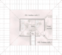 Grundriss DG - Mit teilausgebautem Dach, großer Terrasse, drei Garagen: Seniorenfreundlicher Bungalow in Rehfelde