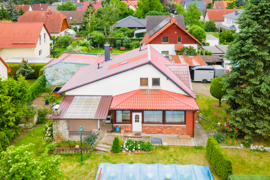 Haus Vogelperspektive