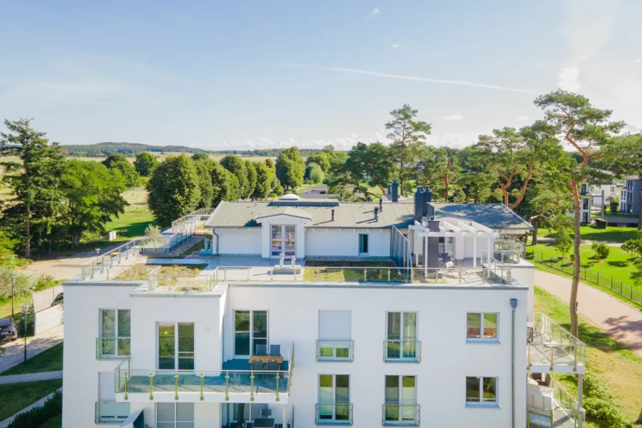 Haus mit Dachterrasse