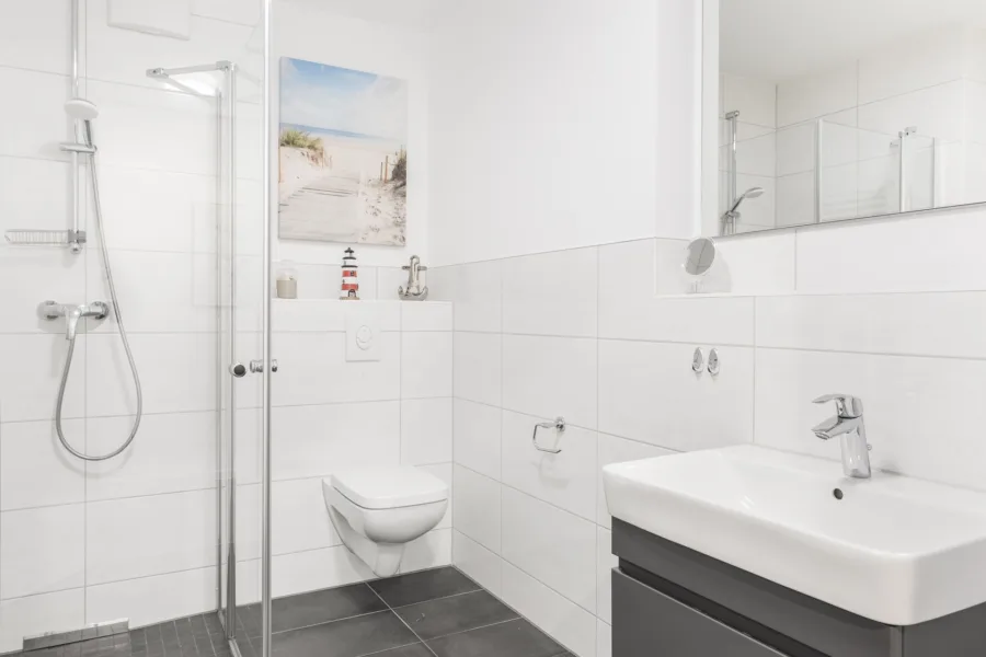 Bad II mit bodengleicher Dusche