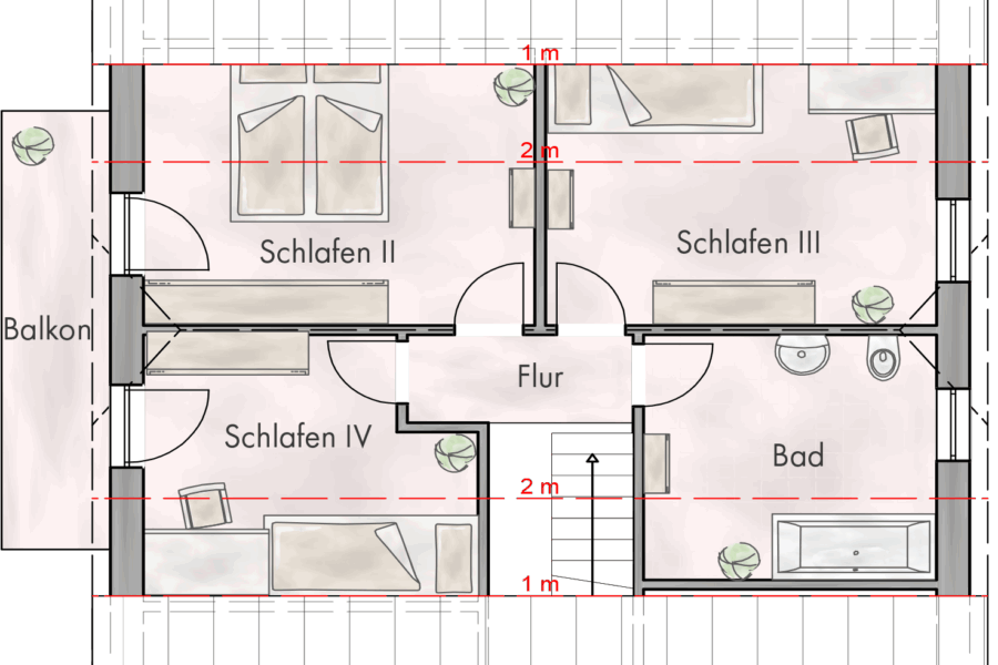 Grundriss OG