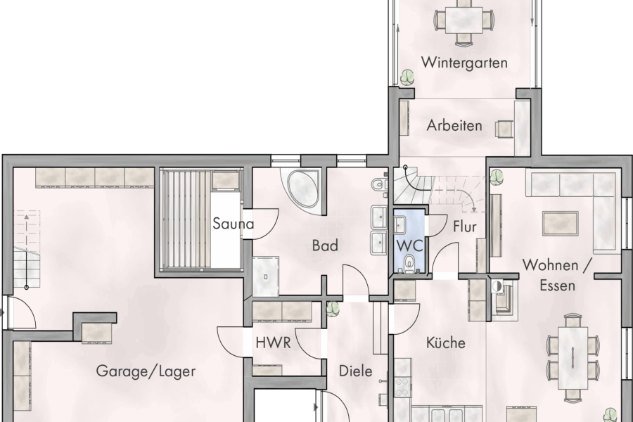 Grundriss EG