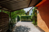 Carport - Baugrundstück mit Ferienbungalow, großem Garten, Carport u.v.m. in Strausberg OT Gladowshöhe