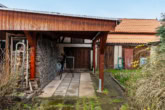 Carport - Saniertes, historisches Einfamilienhaus inkl. Keller, Einbauküche, Kamin, Scheune u.v.m. in Kremmen