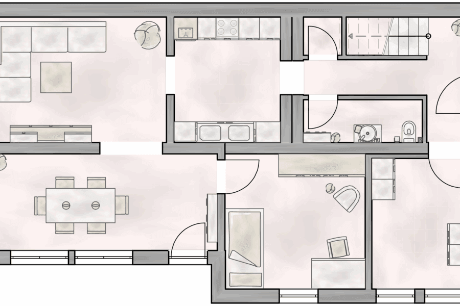 Remise Grundrissidee EG