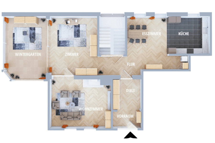 Grundriss EG
