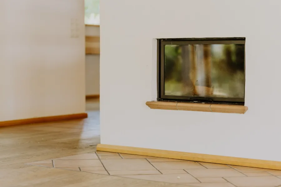 Kamin im Detail