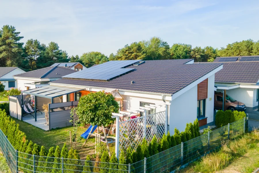 Bungalow mit Garten