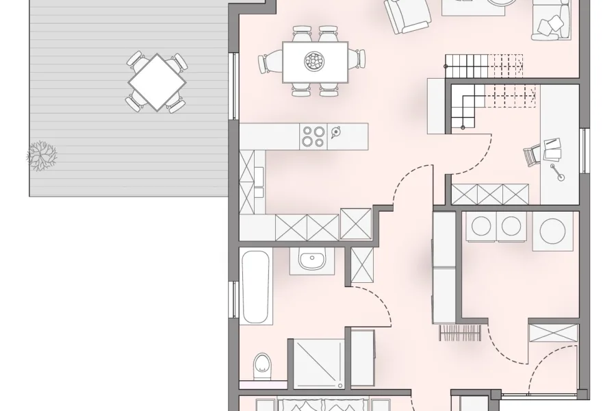 Grundriss Erdgeschoss