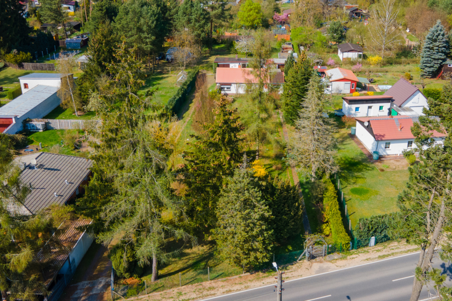 Grundstück Vogelperspektive