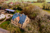 Blick von oben - Historisches Wohnhaus für bis zu vier Familien mit Scheune - auch als Kapitalanlage in Wriezen