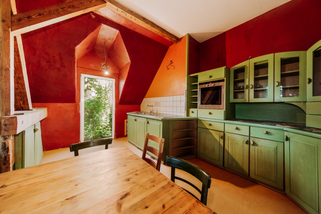 Historisches Wohnhaus für bis zu vier Familien mit Scheune - auch als Kapitalanlage in Wriezen - Küche OG