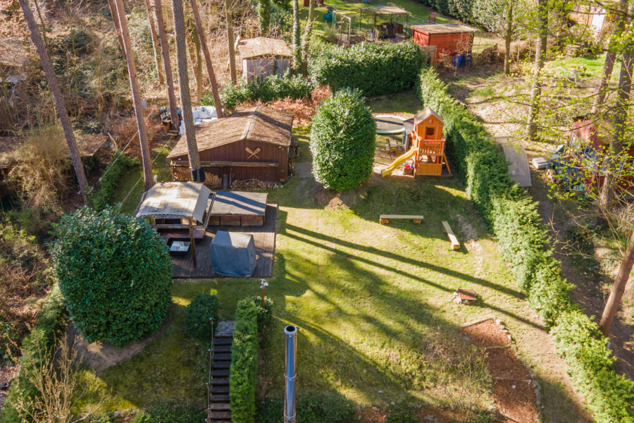 Garten Vogelperspektive