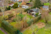 Vogelperspektive - Mit Bungalow! Feriengrundstück mit Wasser und Strom in ruhiger Lage von Kremmen