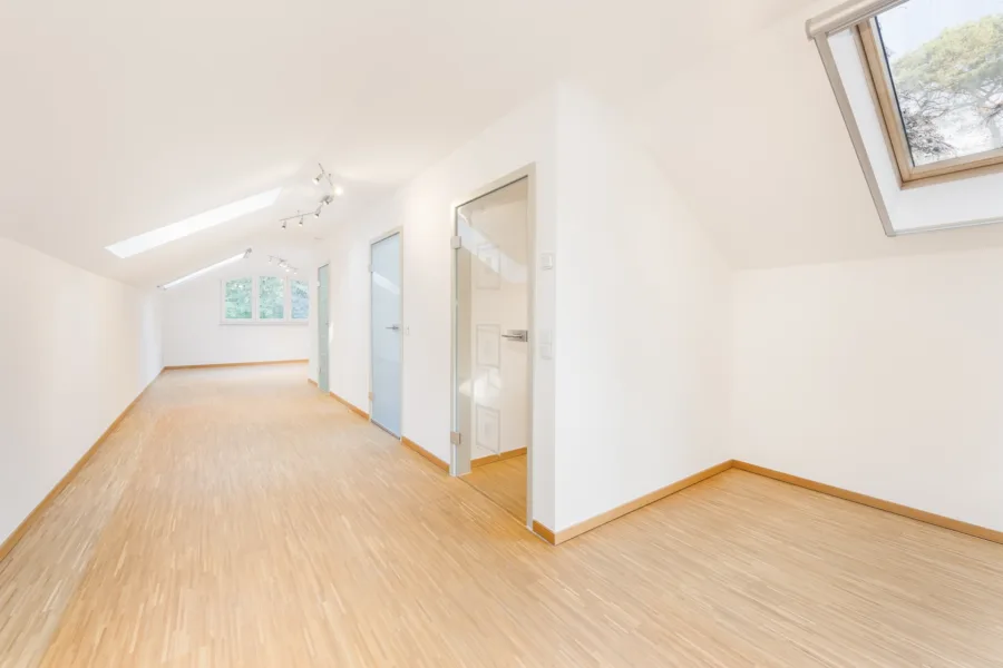 Loftartiges Obergeschoss