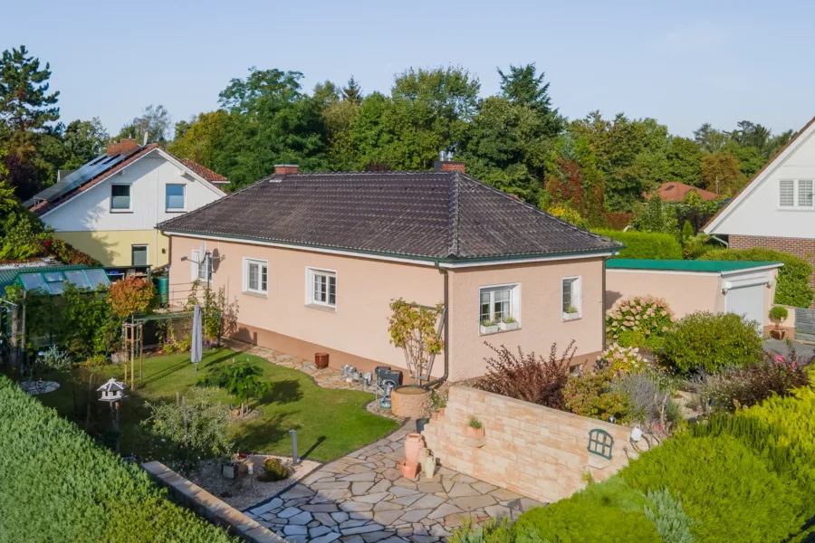 Bungalow mit Südgarten