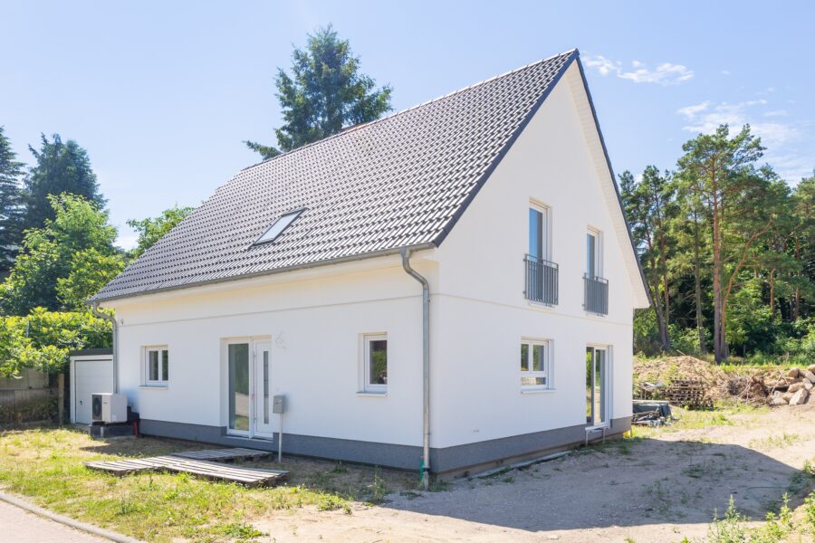 Seitenansicht Ihres Zuhauses