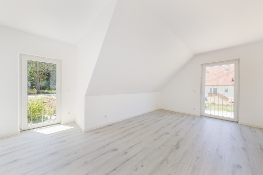 Schlafzimmer mit Gaube