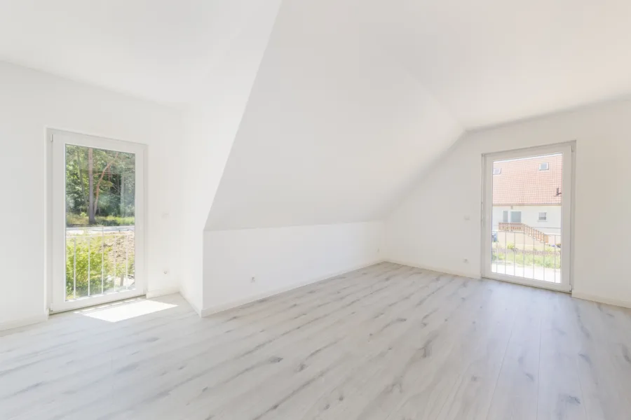 Schlafzimmer mit Gaube