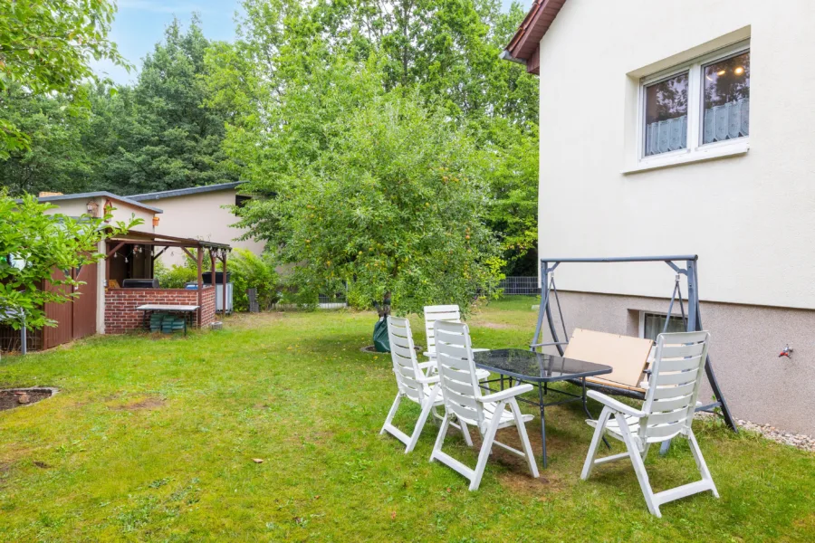 Garten mit Sitzecke