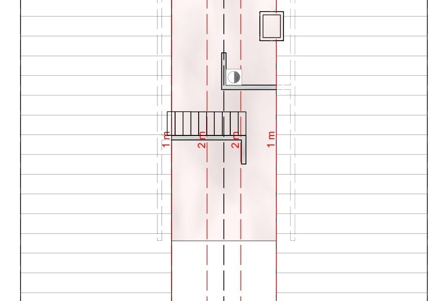 Grundriss Spitzboden