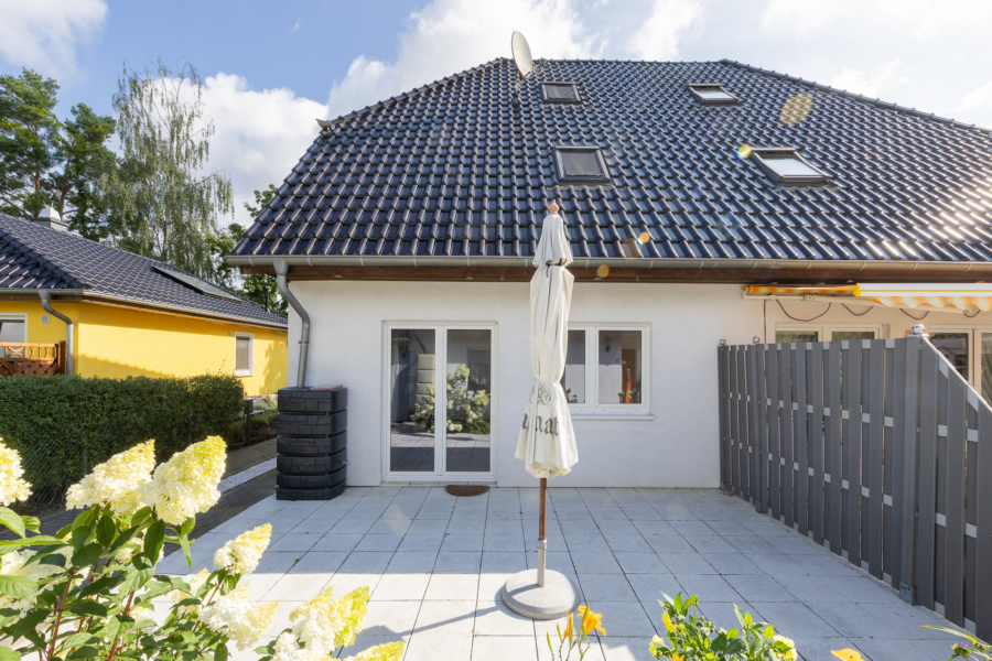 Doppelhaushälfte mit Terrasse