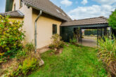 Carport und Geräteraum - Einfamilienhaus mit Fußbodenheizung, modernen Bädern, EBK, zwei Terrassen, Carport usw. in Weißensee