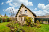 Blick auf das Haus - Einfamilienhaus mit Fußbodenheizung, modernen Bädern, EBK, zwei Terrassen, Carport usw. in Weißensee