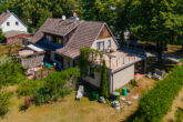 Haus, Garten und Terrasse - Mit Keller, Garage, Dachterrasse, Gaube usw. - Doppelhaushälfte waldnah und ruhig in Strausberg