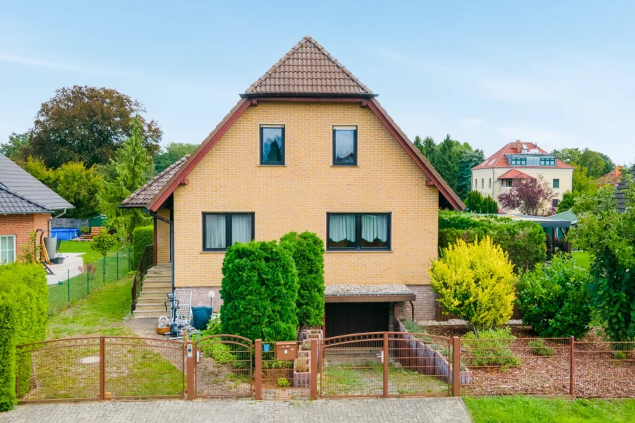 Hausansicht von oben