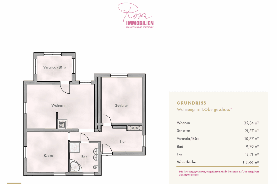 Grundriss - Mietwohnung in Mahlsdorf