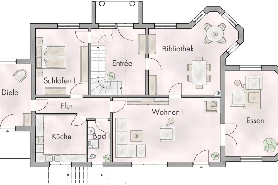 Grundriss EG