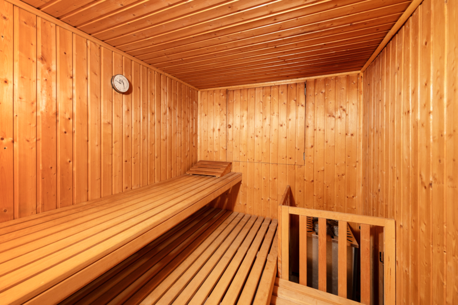 Sauna im Keller