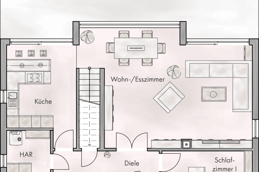 Grundriss EG