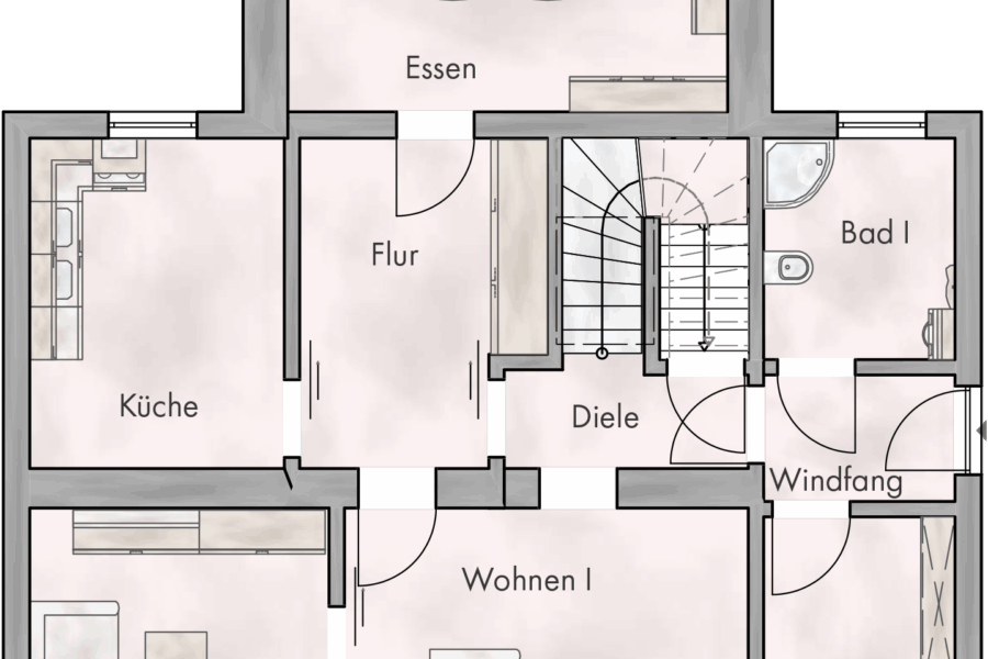 Grundriss EG
