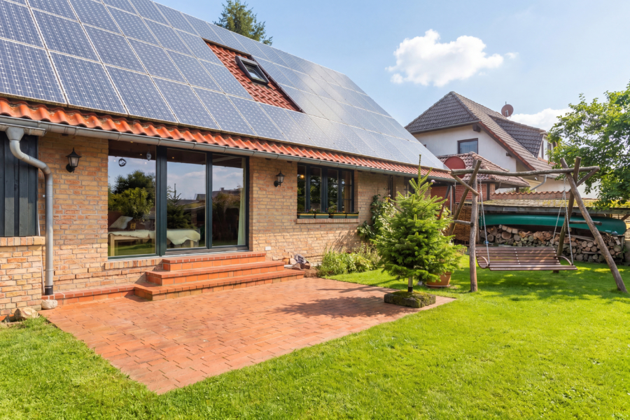 Haus mit Terrasse