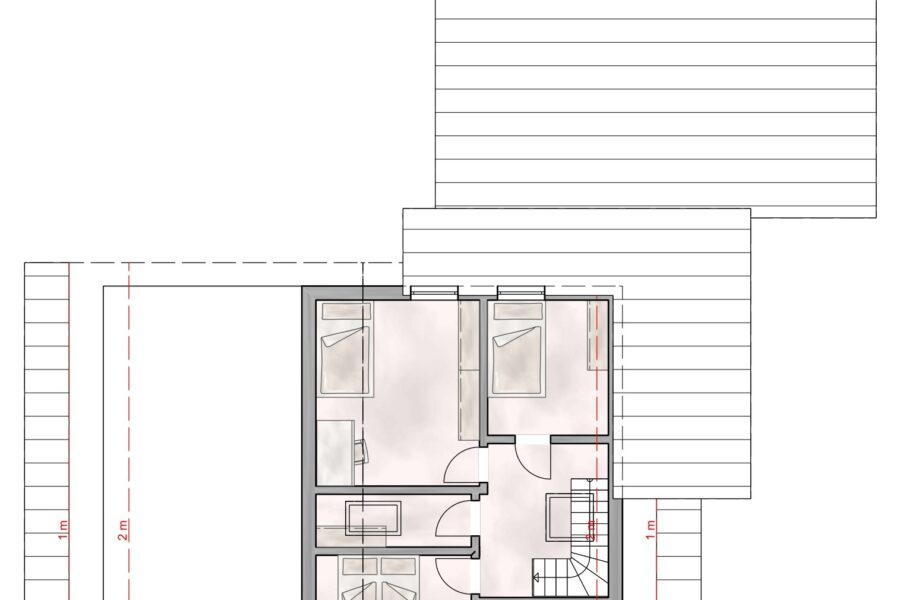 Grundriss Dachgeschoss