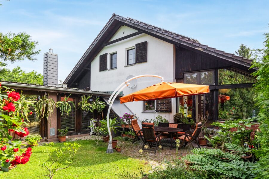 Terrasse der Einliegerwohnung