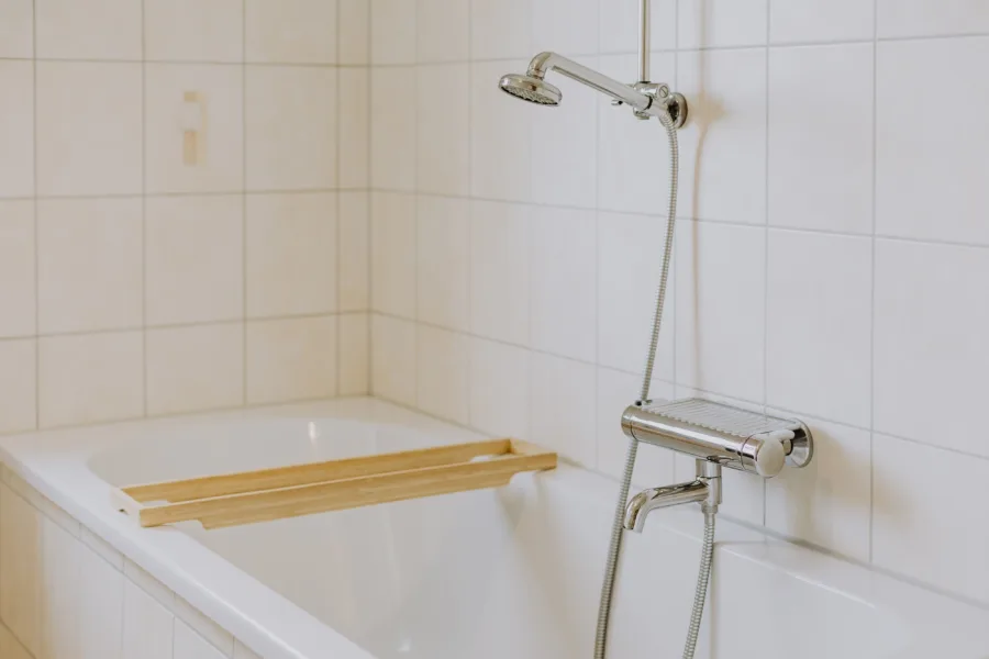 Badewanne im Obergeschoss