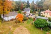 Blick Richtung Wald - Bauträgerfrei und erschlossen: Zentrumsnahes Grundstück nahe dem Wald in Rehfelde