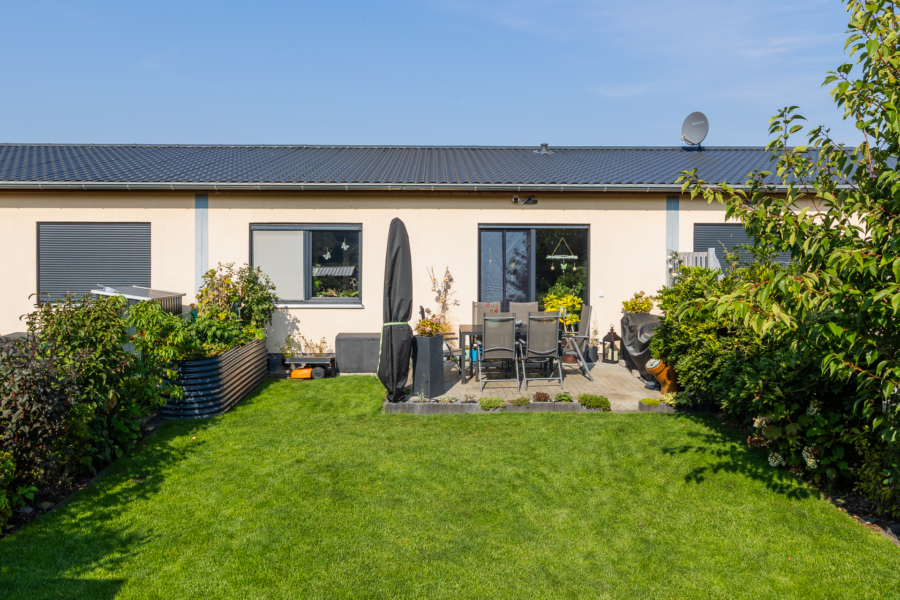 Gartenanteil mit Terrasse