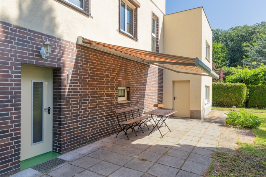 Terrasse am Haus