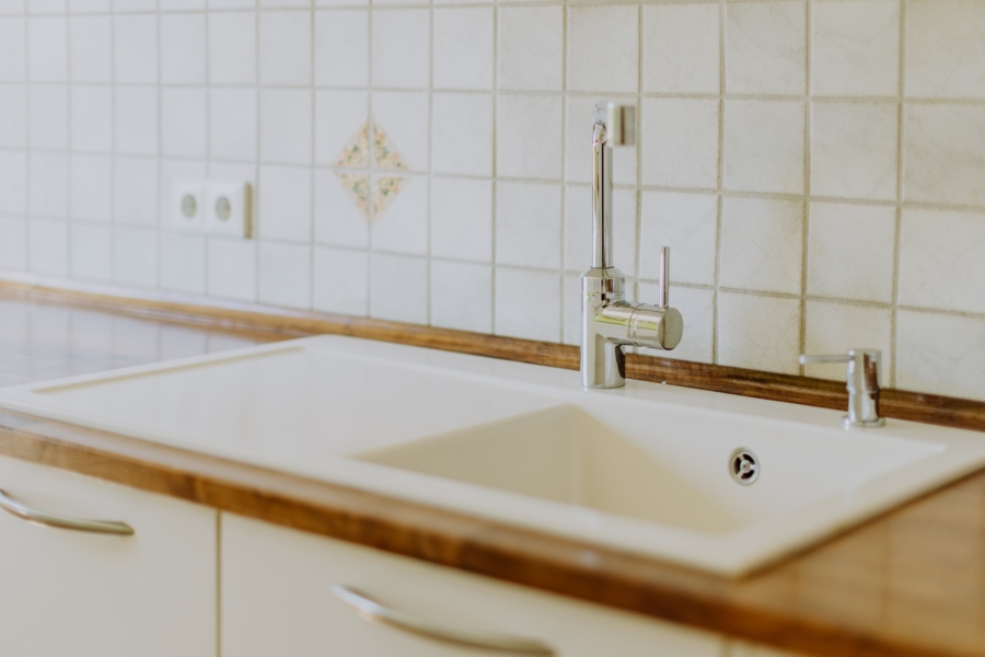 Waschtisch in der Küche