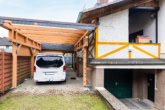 Carport und Garage - Mit Keller, Einbauküche, Sauna, Pool, Carport usw.: Einfamilienhaus in Woltersdorf am Wald