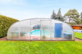 Swimmingpool - Mit Keller, Einbauküche, Sauna, Pool, Carport usw.: Einfamilienhaus in Woltersdorf am Wald